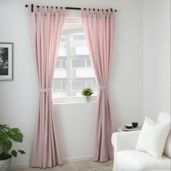 IKEA Other - IKEA Light Pink Curtains #3